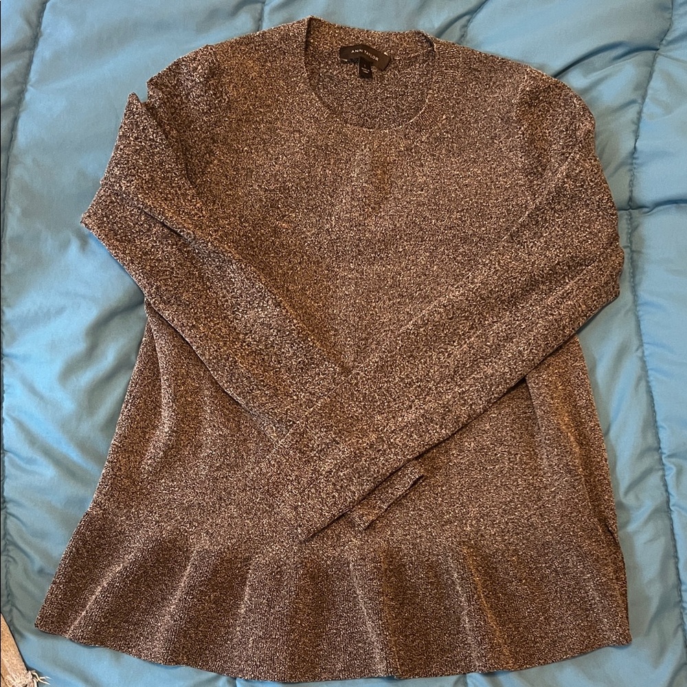 Ann Taylor Gray Sweater